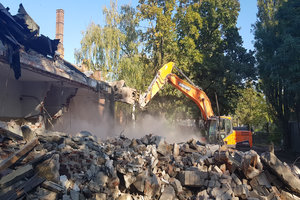 Rozbiórka Kępy Mieszczańskiej we Wrocławiu