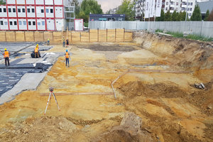 Wykop przy ul. Mińskiej we Wrocławiu