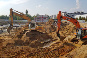 Wykop przy ul. Mińskiej we Wrocławiu