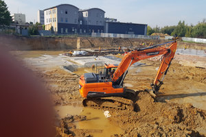 Wykop przy ul. Mińskiej we Wrocławiu