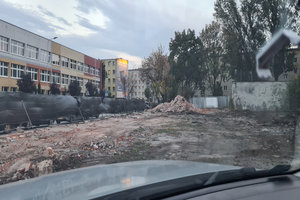 Wyburzenie 14 budynków, wykop 70 tys m3 + zasypki i remedacja Wrocław ul. Kolejowa