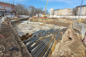 Wyburzenie 14 budynków, wykop 70 tys m3 + zasypki i remedacja Wrocław ul. Kolejowa