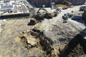 Wyburzenie 14 budynków, wykop 70 tys m3 + zasypki i remedacja Wrocław ul. Kolejowa