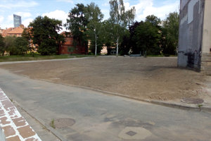 Wyburzenie szpitala kolejowego przy ul. Wiśniowej we Wrocławiu